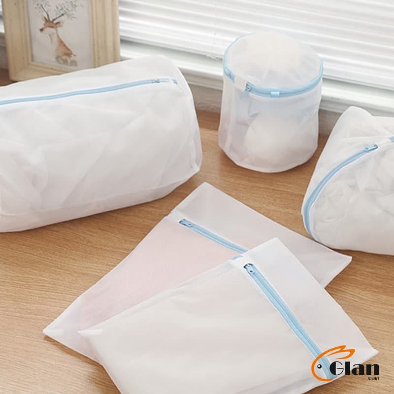 Glanxuan ถุงซักผ้า เนื้อละเอียด ถุงซักถนอมผ้า laundry bag รูปที่ 6