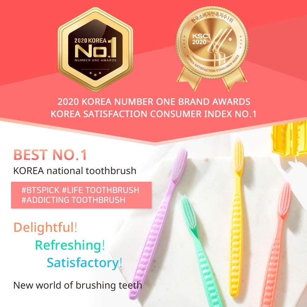 แปรงสีฟันจองกุก แปรงขนนุ่มจากเกาหลี Wangta Toothbrush รูปที่ 6