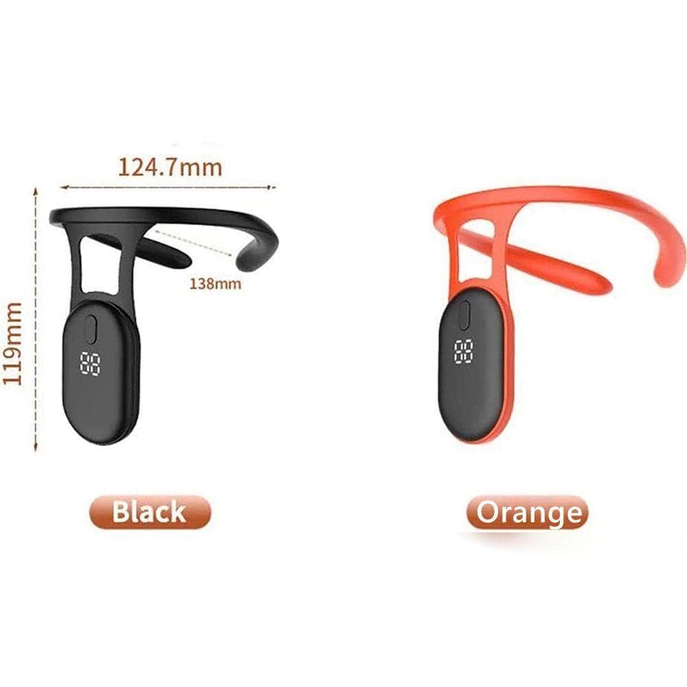 Stillsaview Body Shaping คอเครื่องมือซิลิโคนสีดําสําหรับเด็กผ่อนคลายกล้ามเนื้อของคุณออกแบบแบบพกพา รูปที่ 6