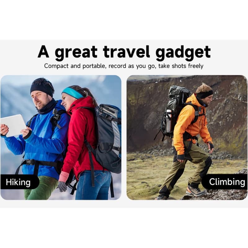 Telesin GoPro / DJI / Insta360 360 Rotary Backpack Clip Mount คลิปหนีบสายกระเป๋า รูปที่ 5