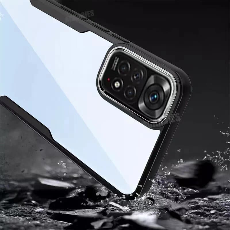 เคสกันกระแทก Case สำหลับ Xiaomi Redmi Note11Pro Note11S Note11 4G หลังใส ขอบนิ่มหลังแข็ง PC+TPU เคสโทรศัพท์ รูปที่ 4