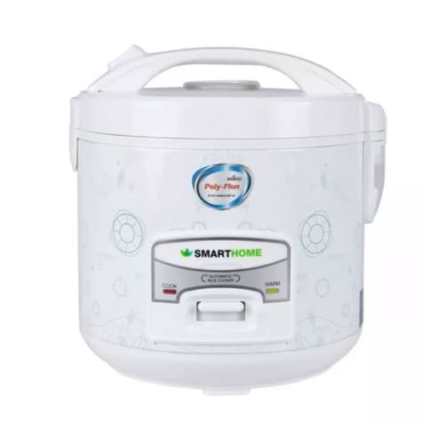 SMARTHOME หม้อหุงข้าว 1 ลิตร รุ่น SRC1012 หม้อหุงข้าวไฟฟ้า หม้อหุงข้าวอุ่นทิพย์ แบบเคลือบเทปล่อน ข้าวไม่ติดข้าว รูปที่ 3