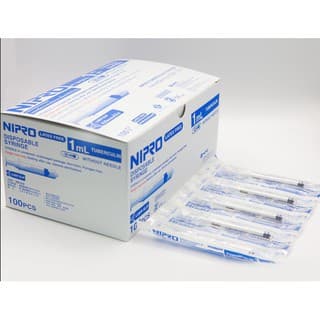 Nipro Syringe นิโปร ไซริงค์ ไซริ้ง 1,3,5,10,20,50 ml HH 21XX กระบอกฉีดยา หลอดฉีดยา ล้างจมูก ป้อนยาเด็ก รูปที่ 6