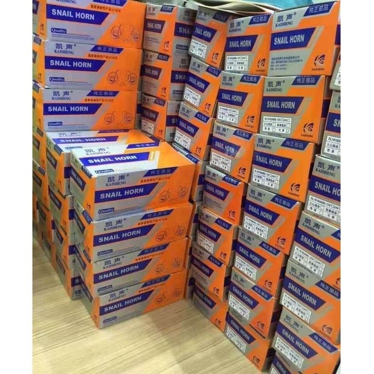 แตรหอยโข่ง KAISHENG 110DB สีดำ 12V /24V รถยนต์/มอเตอร์ไซค์ รูปที่ 3