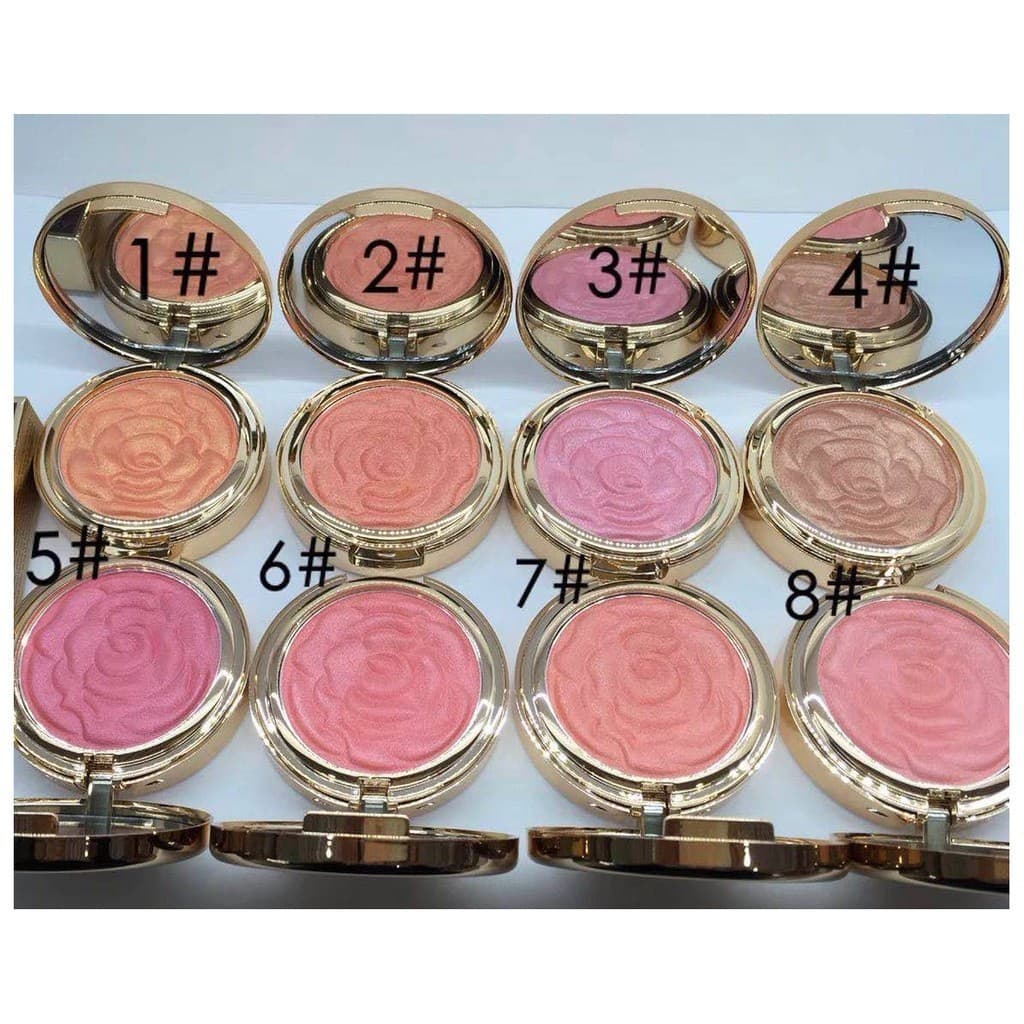 บลัชออน AAC Energizing Pink BB Grilled Blush Wear ตลับทอง No.803 รูปที่ 5