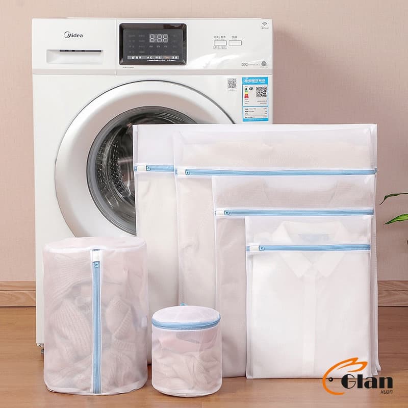 Glanxuan ถุงซักผ้า เนื้อละเอียด ถุงซักถนอมผ้า laundry bag รูปที่ 3