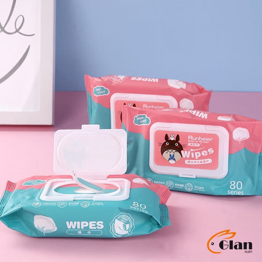 ทิชชู่เปียก กระดาษเปียก Baby Wipes ผ้าเปียก ทิชชู่เปียกเด็ก กระดาษทิชชู่เปียก สูตรน้ำบริสุทธิ์ ผ้านุ่มชุ่มชื่น ทิชชู่เปี รูปที่ 3