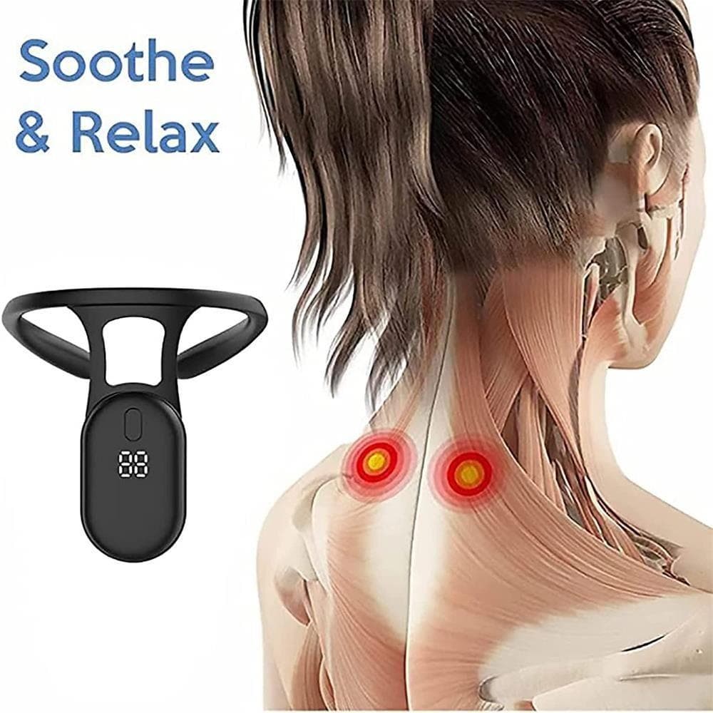 Stillsaview Body Shaping คอเครื่องมือซิลิโคนสีดําสําหรับเด็กผ่อนคลายกล้ามเนื้อของคุณออกแบบแบบพกพา รูปที่ 9