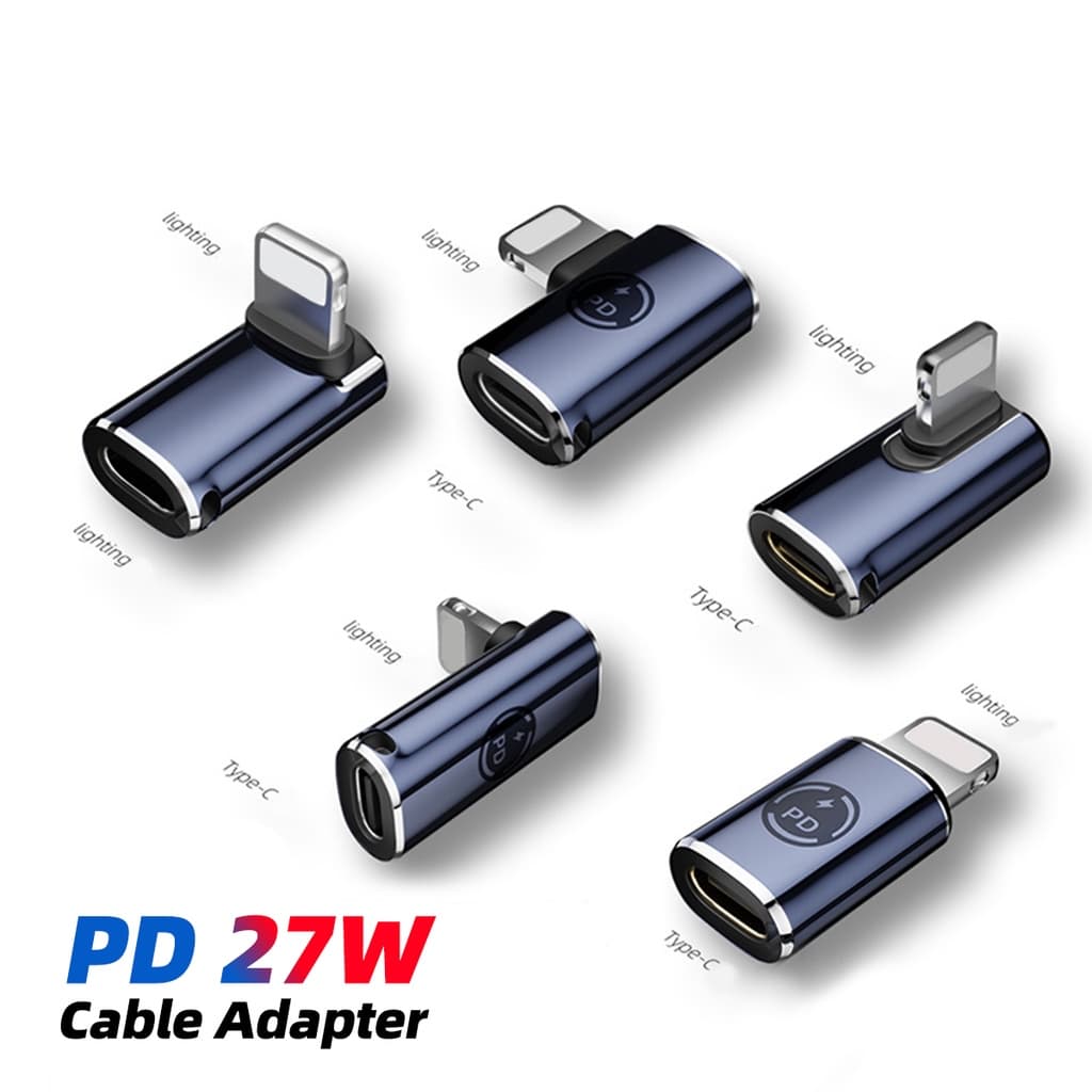 Fonken PD27W อะแดปเตอร์แปลงสายชาร์จ Type C เป็น iOS สําหรับ I-Phone I-Pad Data Sync รูปที่ 8