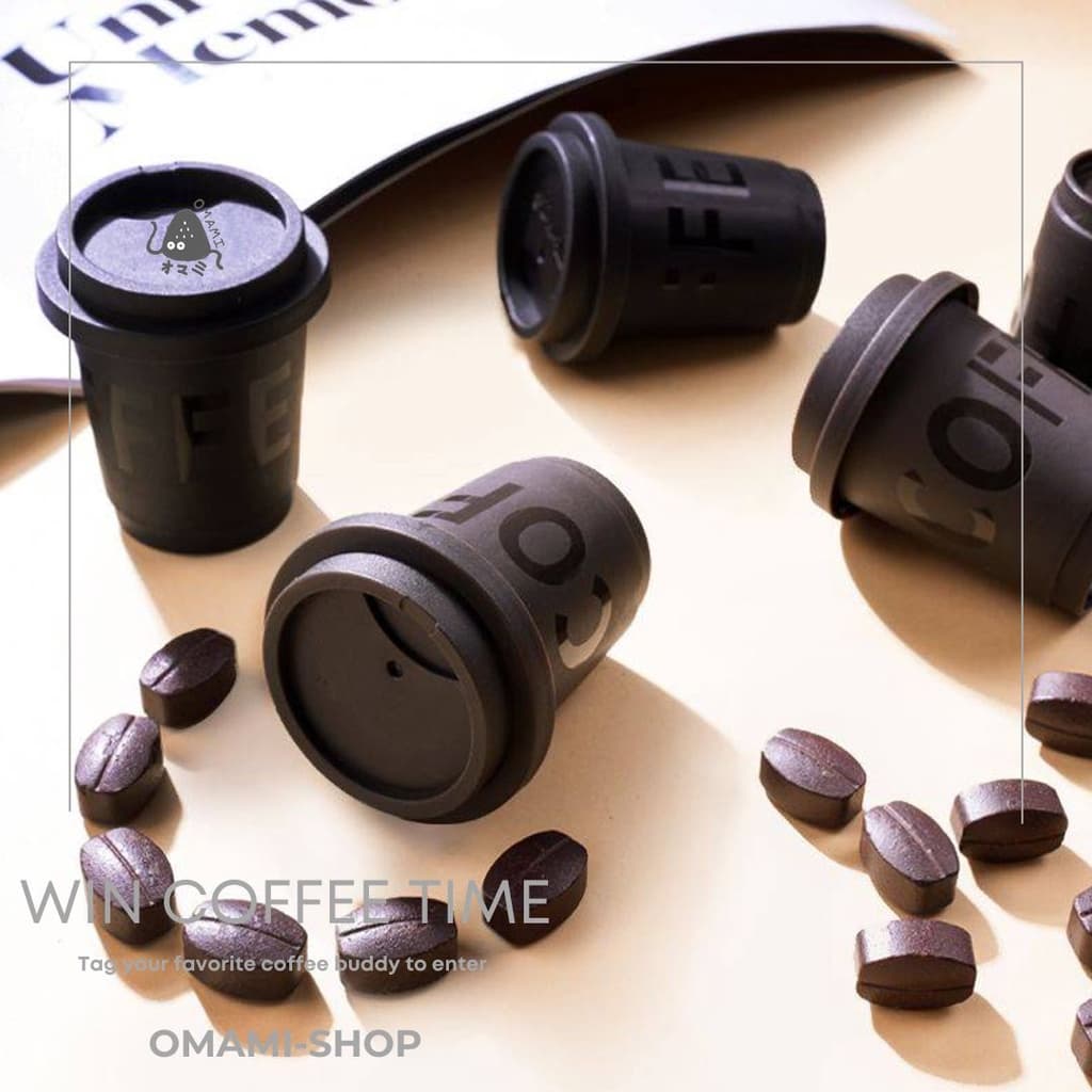 ! ลูกอมกาแฟในแก้วกาแฟจิ๋ว ลูกอมกาแฟ ได้รสชาติของกาแฟแท้ 100% มีทั้งหมด 2 รสชาติ รูปที่ 2