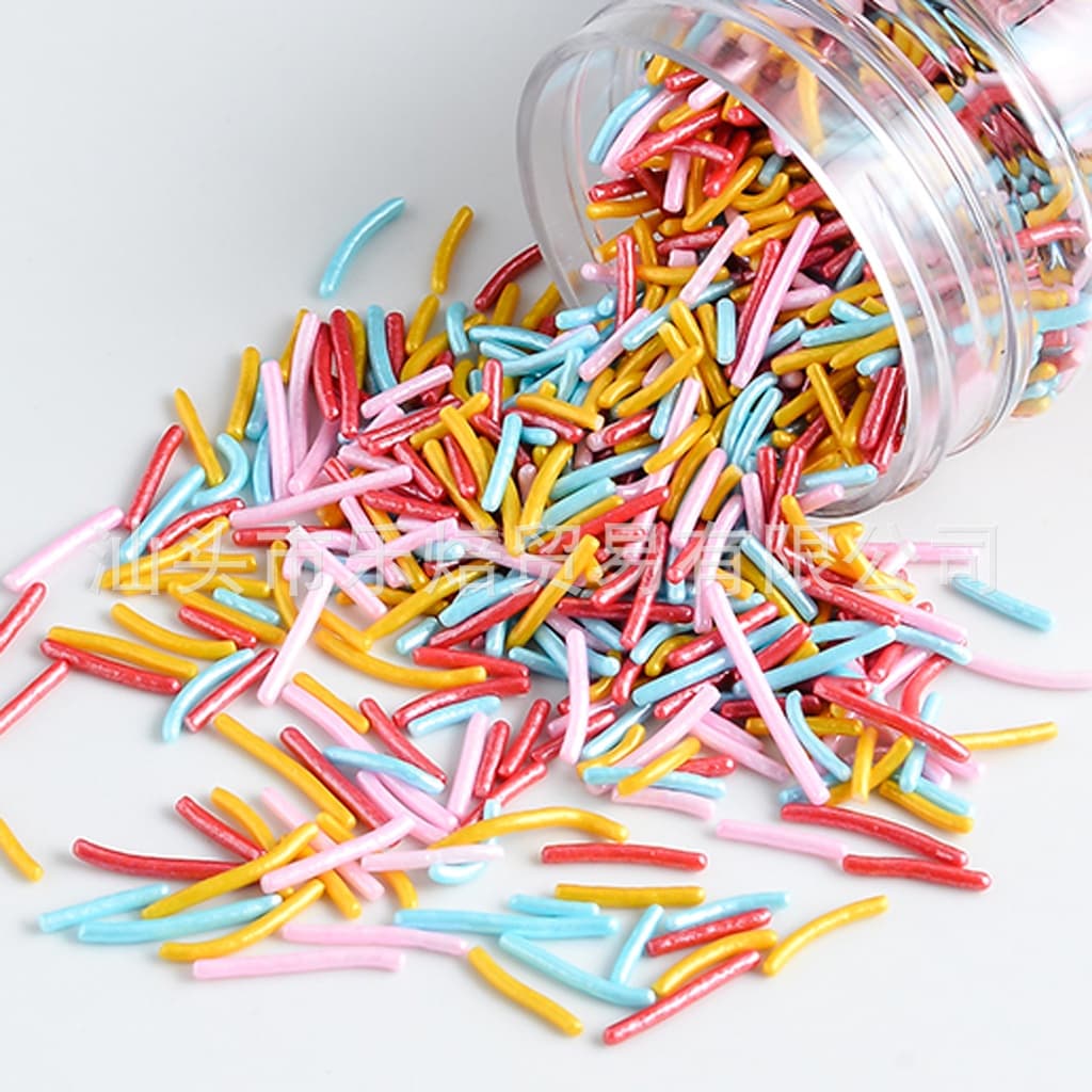 แบ่งขาย เม็ดน้ำตาล Sprinkles เม็ดน้ำตาลตกแต่งรูปดาว // สินค้า นะคะ รูปที่ 6