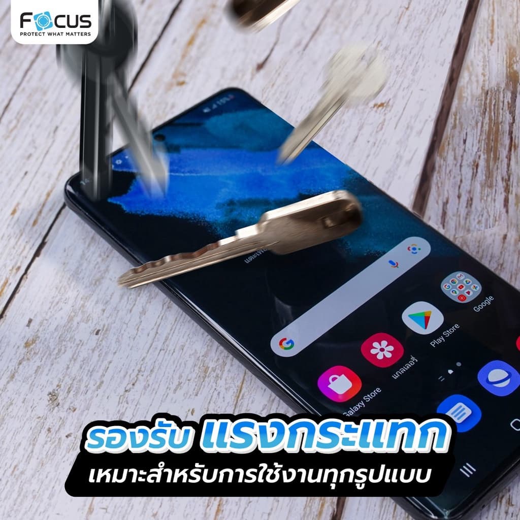 ฟิล์มไฮโดรเจล พลัส Focus Hydroplus for iPad Gen 10 9 8 7 10.2 Air 6 5 4 3 Pro 11 ไอแพด ใส ด้าน กรองแสง สีฟ้า บลูไลท์ รูปที่ 2