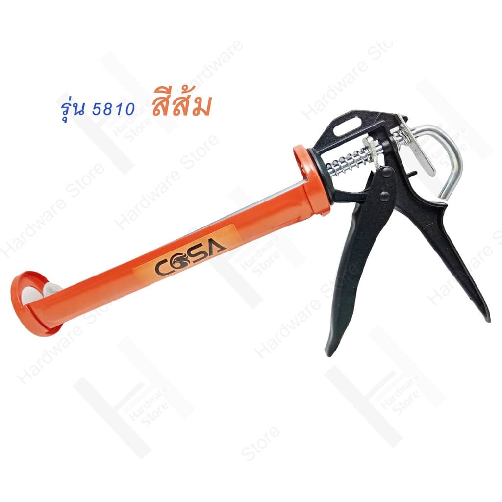 ปืนยิงซิลิโคน ปืนซิลิโคน ยิงซิลิโคน ปืนยิงกาว แกนเหล็กคู่ ครึ่งวงกลม วัสดุคุณภาพดี แข็งแรง ที่ยิ่งแด๊ป ปืนยิงแด๊ป รูปที่ 5