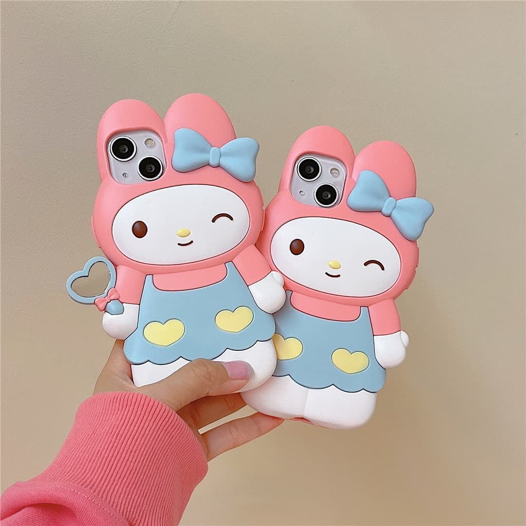 เคส iphone 16 Pro Max 15 Pro Max 14 Pro Max 13 Pro Max 12 Pro Max เคสซิลิโคนลายการ์ตูนสามมิติ รูปที่ 8