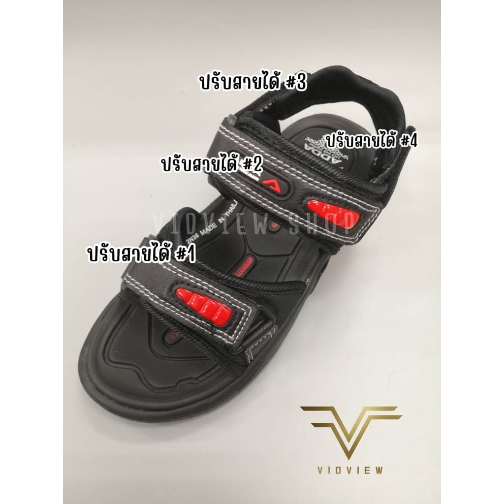 VIDVIEW !!ลดสนั่น!! รองเท้ารัดส้น ชายและหญิง Adda 2N36 ไซส์ 36-45 รูปที่ 7