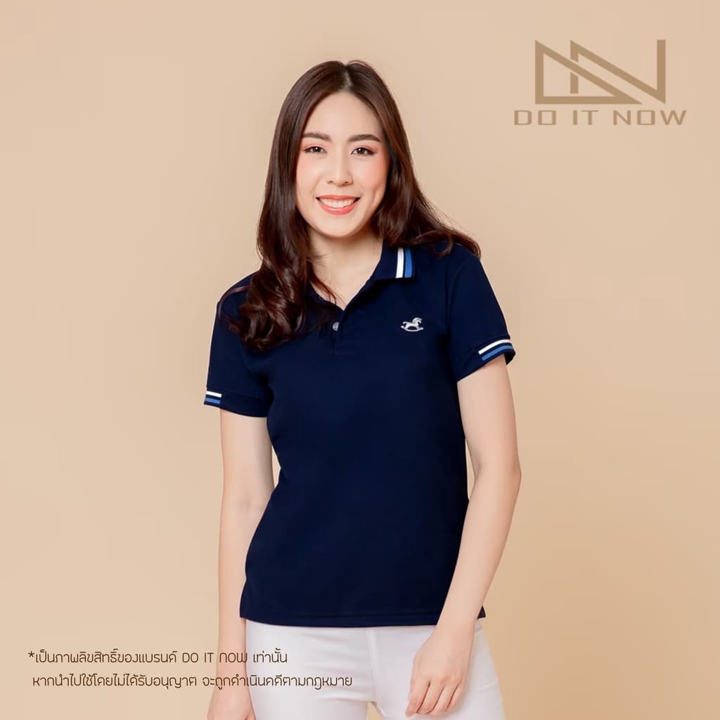 เสื้อโปโล รุ่น Rocking Horse 8 สี By Doitnow สินค้าคุณภาพ จากแห่งผลิตโดยตรง!! รูปที่ 2