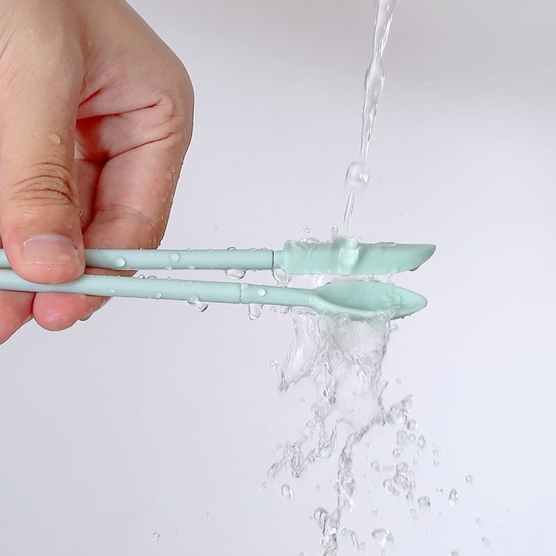 Retractable ซิลิโคน Mini Scraper เครื ่ องสําอางค ์ Scoop ครีม Liquid Foundation 2/4 ชิ ้ นเครื ่ องมือความงาม รูปที่ 7