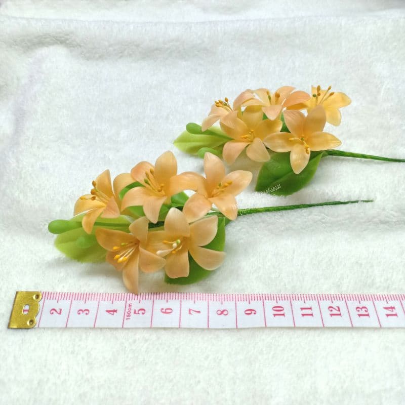 ดอกกันเกรา , ดอกไม้ดิน ,ดอกไม้แต่งผม ราคาช่อละ 49 บาท รูปที่ 3