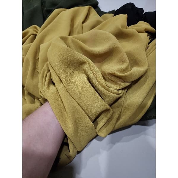 มีส่งด่วนทันที ผ้าเมตร ชีฟอง เนื้อทราย เกรด เอ a ตัดเดรส เสื้อ ผ้าคลุมผม หน้ากว้าง 60 นิ้ว รูปที่ 8