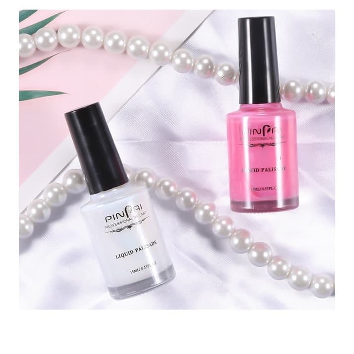กาวทาขอบเล็บป้องกันสีเล็บเปื้อน มีสีขาว-ชมพู/ขวดเล็ก-ขวดใหญ่ขนาด10ml.-15ml. ในไทย รูปที่ 6