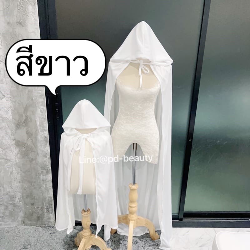 ส่งเร็วผ้าคลุมฮาโลวีน ผ้าคลุมแฟนซี ปีศาจ เจ้าหญิง ชุดคอสเพลย์ปาร์ตี้ รูปที่ 3