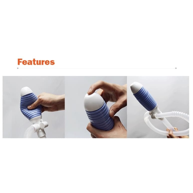 สูบน้ำมัน ปั้มมือ DP-15 สูบได้12ลิตรต่อนาที DUKSHIN Pumping แบบมือบีบ กดหัวหยุดได้ ปั้มน้ำ กาลักน้ำ รูปที่ 5