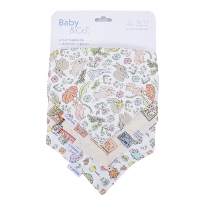Baby and Co. New Collection ผ้ากันเปื้อนอเนกประสงค์ แพ็ค 3 ชิ้น รูปที่ 3