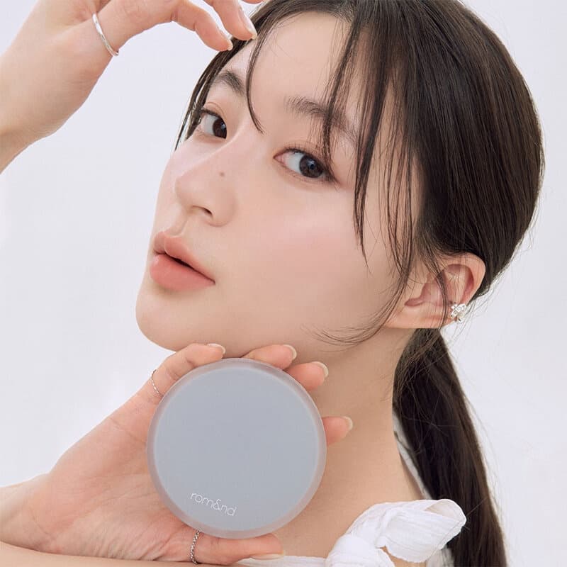 ROM&ND Nu Zero Cushion 15g โรแมนด์ คุชชั่นเนื้อกึ่งแมท บางเบา สบายผิว. รูปที่ 7