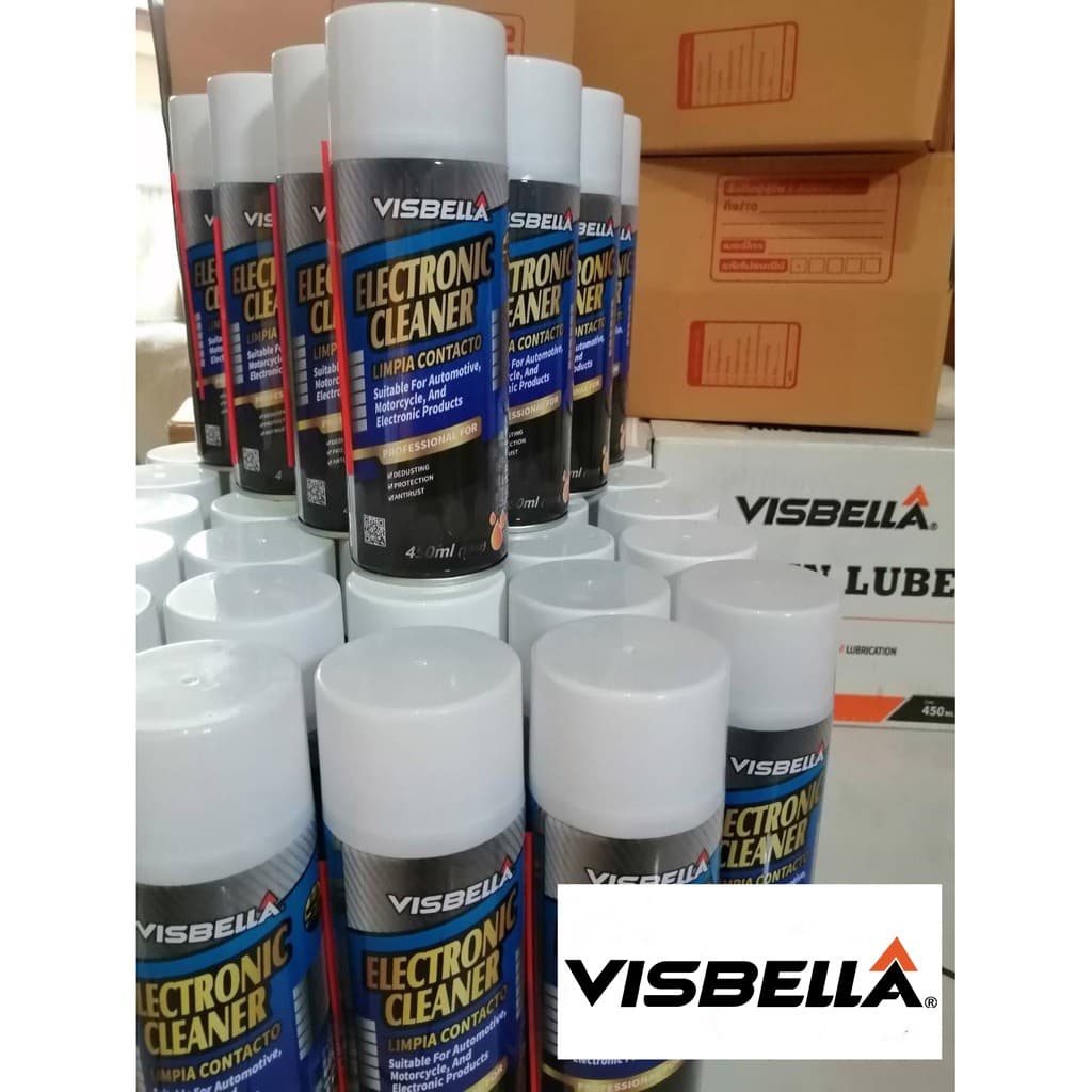 VISBELLA สเปรย์ทำความสะอาดแผงวงจร สเปรย์ทำความสะอาดแผงวงจร อิเล็กทรอนิกส์ Electronic Cleaner 450ml รูปที่ 4