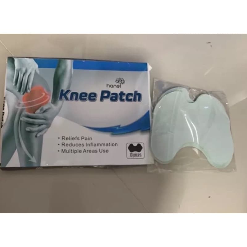 * * Knee Patch กล่อง 10 ชิ้น แผ่นแปะเข่า แผ่นแปะหัวเข่าลดปวดอักเสบคลายกล้ามเนื้อ สูตรเย็น ราคา ต่อกล่อง รูปที่ 4