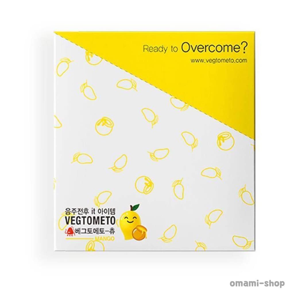 ยกกล่อง/10ซอง เยลลี่แก้เมาค้าง Vigortome VEG รสมะม่วงผสมน้ำผึ้ง เยลลี่แก้แฮงค์ สินค้านำเข้าจากเกาหลี รูปที่ 9