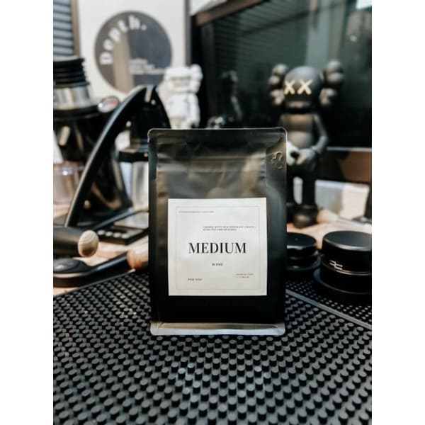 เมล็ดกาแฟคั่วกลาง กาแฟเบลน ไทย&ลาว&บลาซิล Medium blend กาแฟอราบิก้า, Arabica, Premium+, รสชาติเปรี้ยวอมหวาน ชงได้ทุกเมนู รูปที่ 8