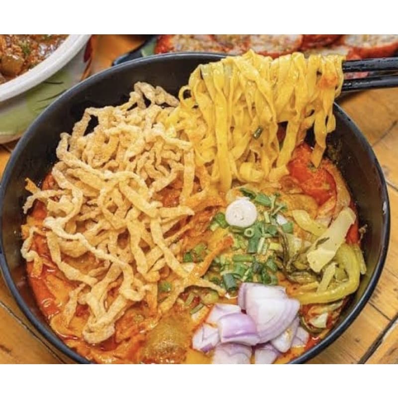 เส้นข้าวซอยตราไก่แดง 5 kg รูปที่ 2
