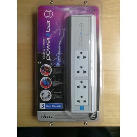 Clef powerbar-4 ปลั้กกรองไฟและป้องกันไฟกระชาก รูปที่ 3