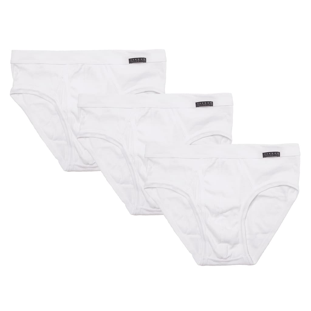 กางเกงในชาย Carson Men รุ่นผ้า Cotton USA ทรงเปิดเป้า แพ็ค 3 ตัว รูปที่ 7