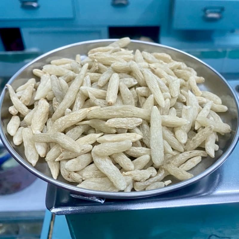 แบะตง 100 กรัม ม่ายตง Dwarf Lily-Turf Root แบะเหมิ่งตง Mai dong สมุนไพรจีน รูปที่ 2