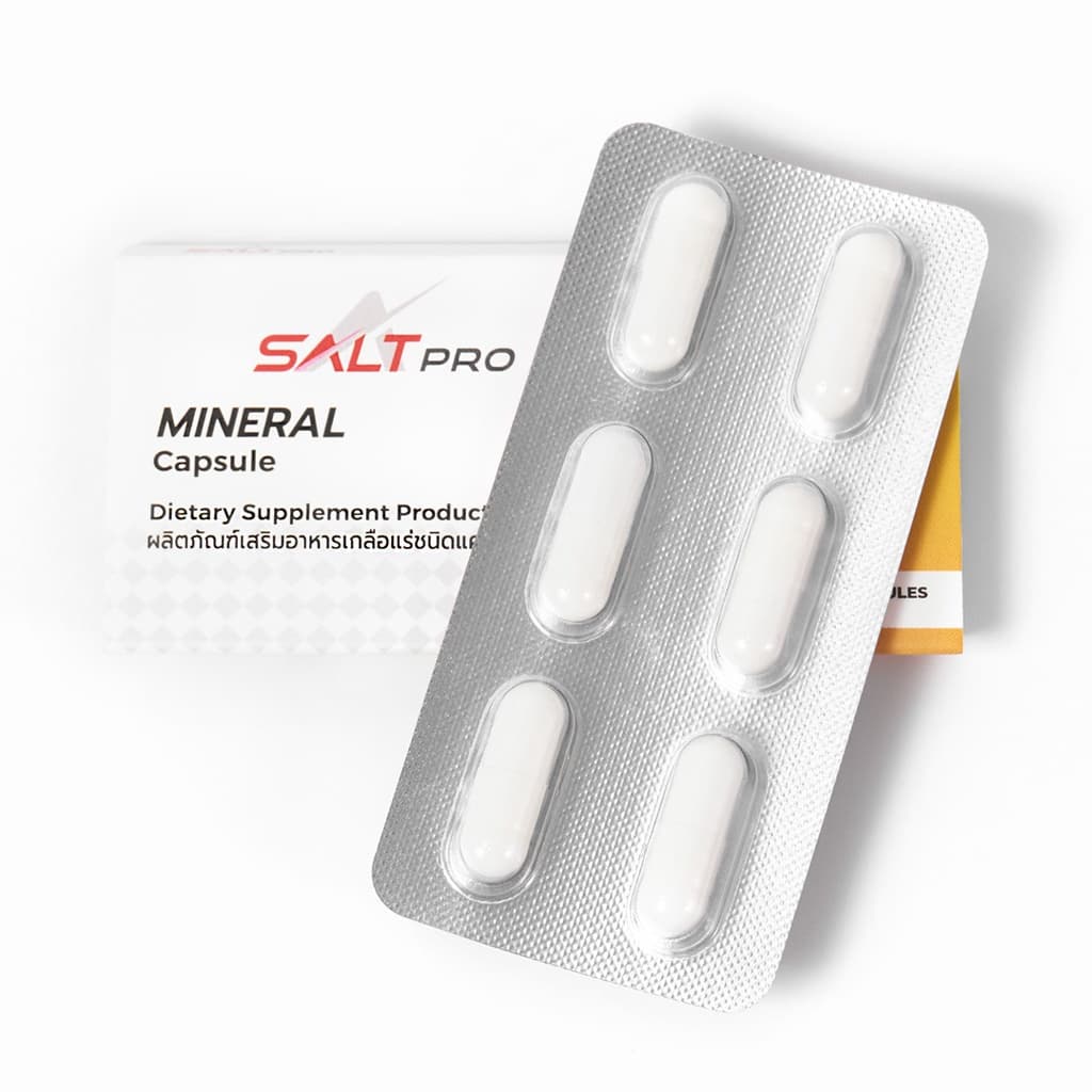 SaltPro Capsule เกลือแร่ ชนิดแคปซูลบรรจุ​แผง รูปที่ 9