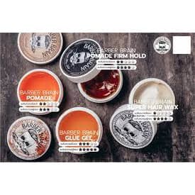 Barber Brain Super Hair Wax บาร์เบอร์ เบรน ซุปเปอร์ แฮร์ แว๊กซ์ เนื้อ แมท จัดทรงผม เซ็ท matte langel L'ANGEL รูปที่ 5
