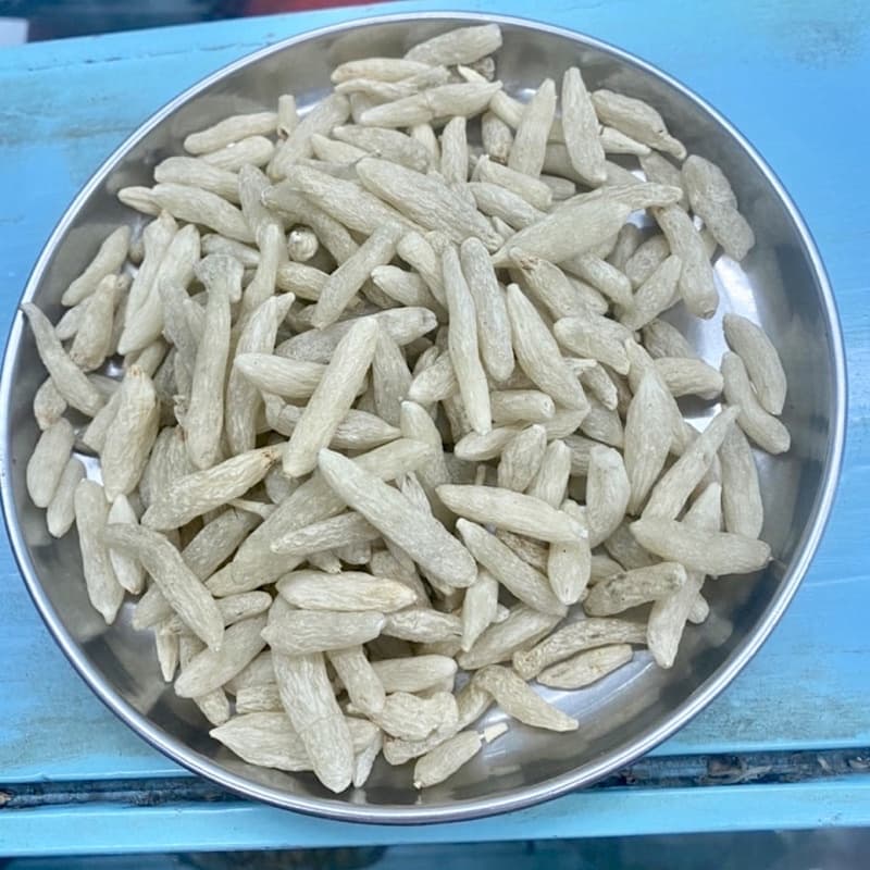 แบะตง 100 กรัม ม่ายตง Dwarf Lily-Turf Root แบะเหมิ่งตง Mai dong สมุนไพรจีน รูปที่ 3
