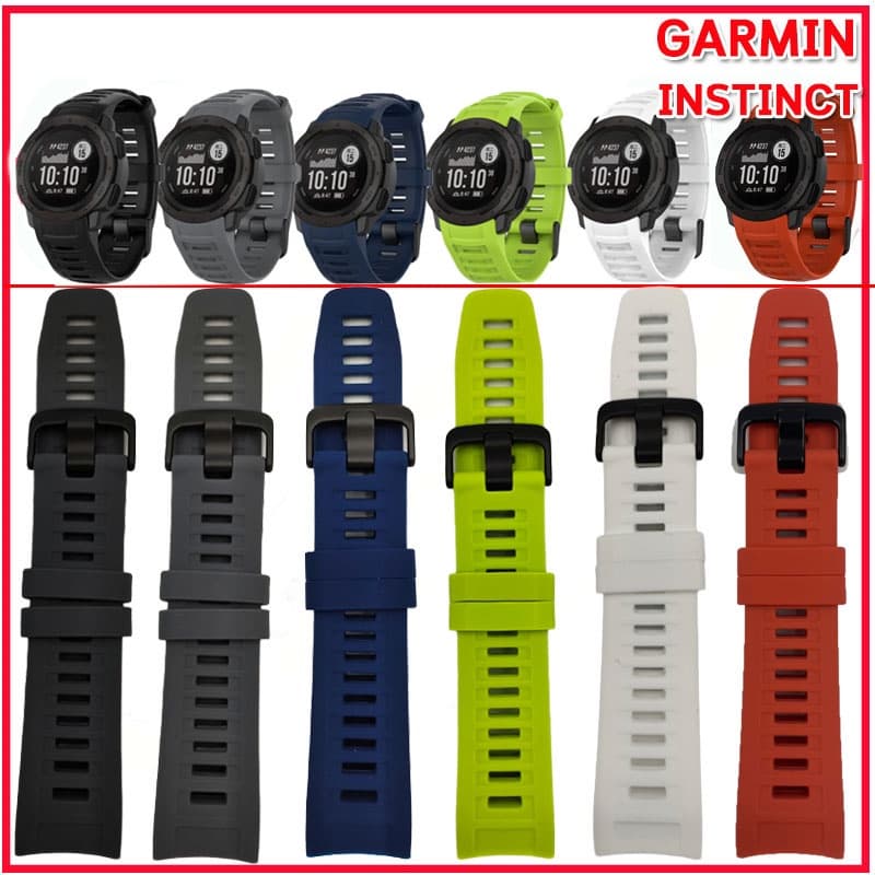 สายนาฬิกาการ์มิน Garmin INSTINCT สายนาฬิกาSmart Watch ขนาด 22 มม.สายนาฬิกาข้อมือผู้ชายผู้หญิงคุณภาพสูงใส่ฟิตเนสออกกำลัง รูปที่ 1