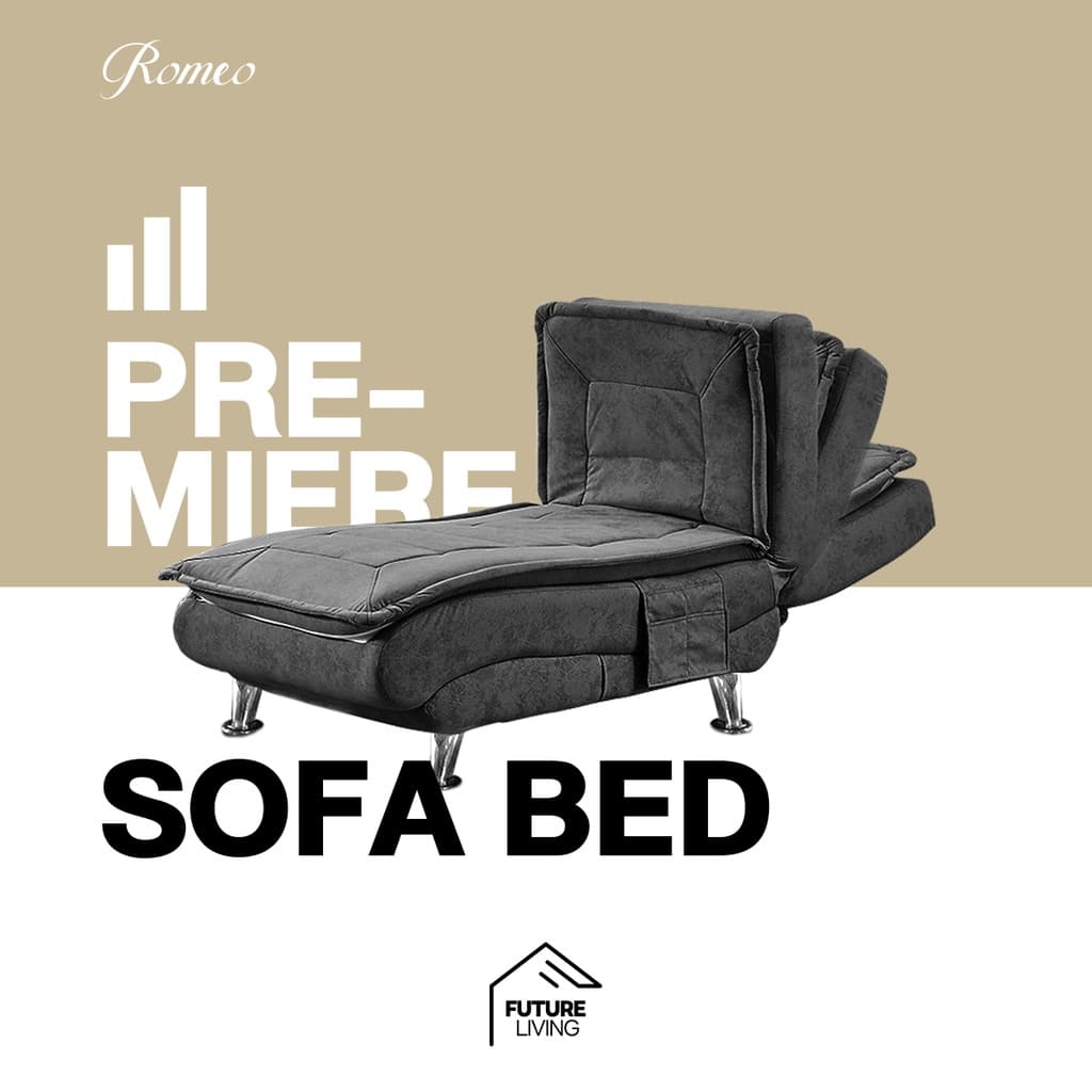 Sofa bed รุ่น Premier โซฟาอเนกประสงค์เพื่อสุขภาพ ปรับได้ 3 ระดับ เบาะหนา โซฟาเบด โซฟาปรับนอน รูปที่ 2