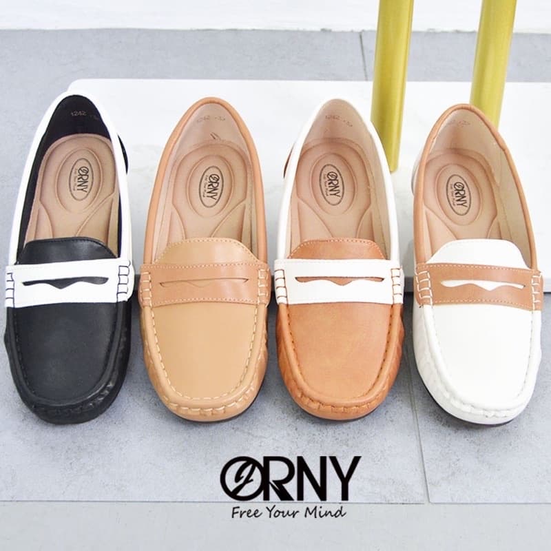 ORNY Penny Loafers รองเท้าโลฟเฟอร์ รองเท้าส้นแบน 1240 1242 รูปที่ 5