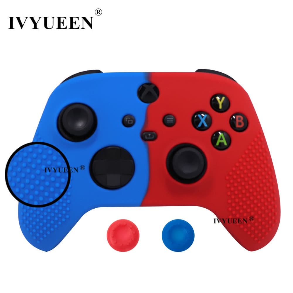 Ivyueen Anti-Alip Skin สําหรับ XBox Series XS Core Controller เคสซิลิโคน XSX XSS ฝาครอบป้องกัน รูปที่ 7