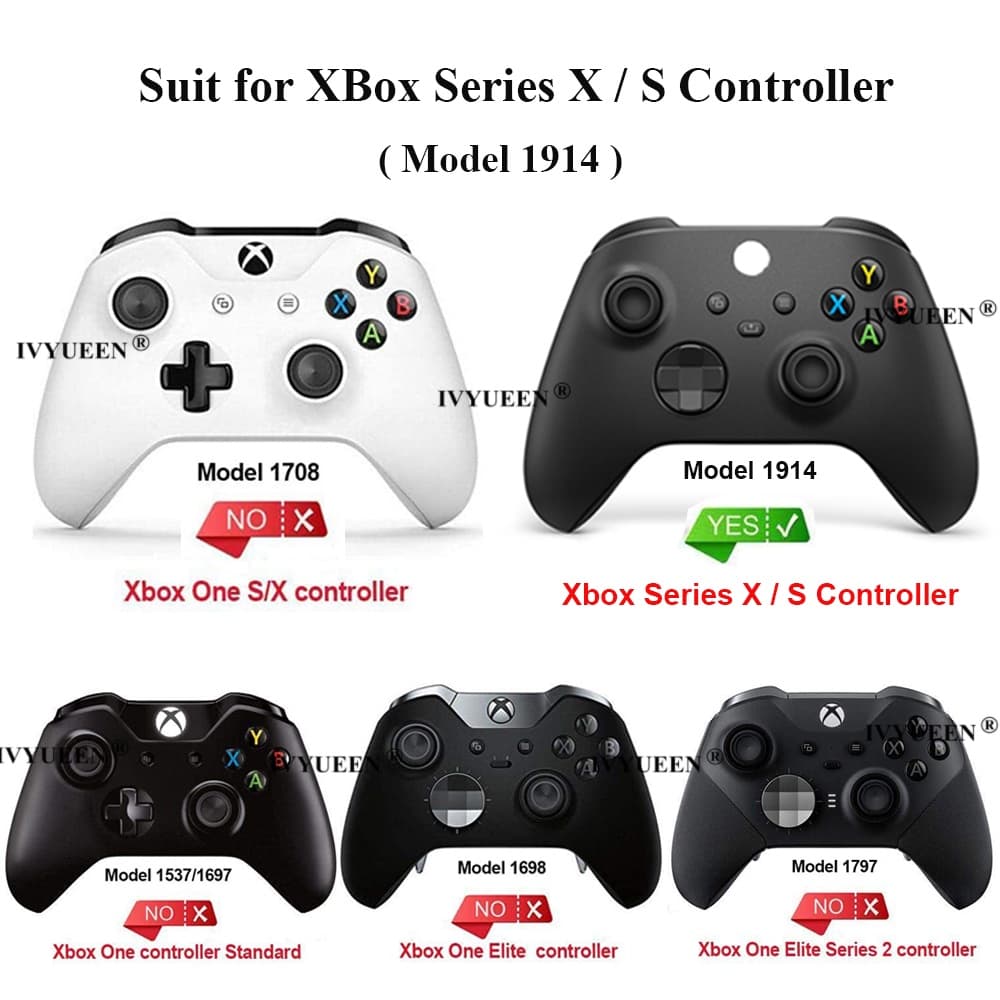 Ivyueen Anti-Alip Skin สําหรับ XBox Series XS Core Controller เคสซิลิโคน XSX XSS ฝาครอบป้องกัน รูปที่ 2