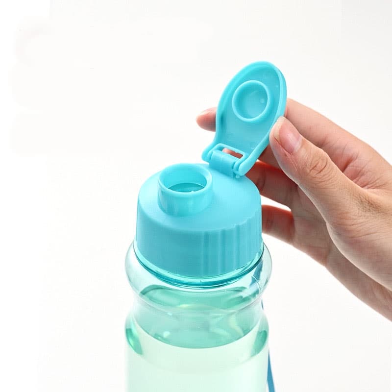 BoBo_Family กระบอกน้ำพลาสติก กระบอกน้ำดื่มBOTTLEแบบหนา 550ml ทำจากวัสดุPET/ รูปที่ 4