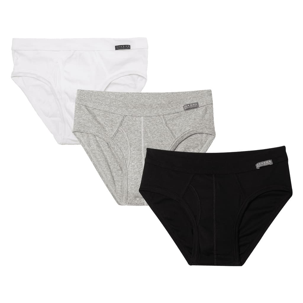 กางเกงในชาย Carson Men รุ่นผ้า Cotton USA ทรงเปิดเป้า แพ็ค 3 ตัว รูปที่ 1