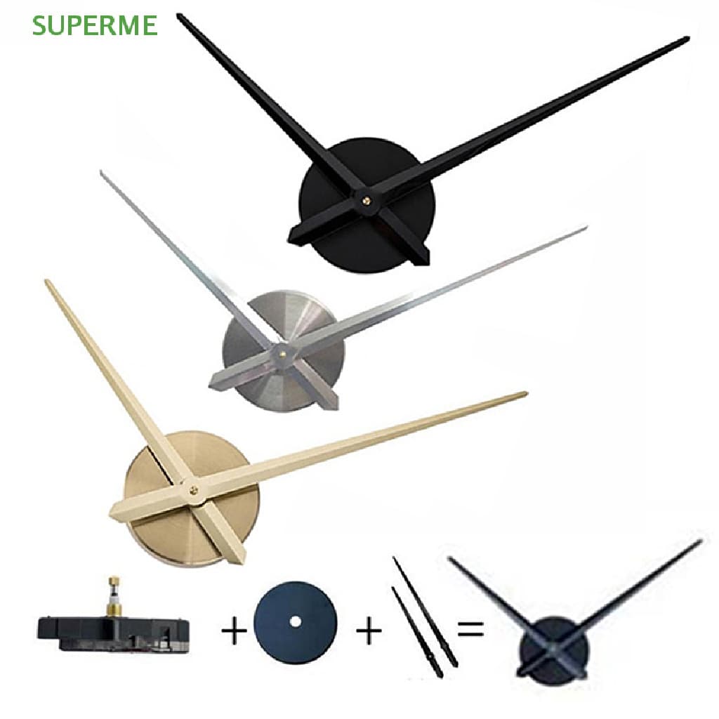 Superme กลไกนาฬิกาแขวน ขนาดใหญ่ DIY รูปที่ 6