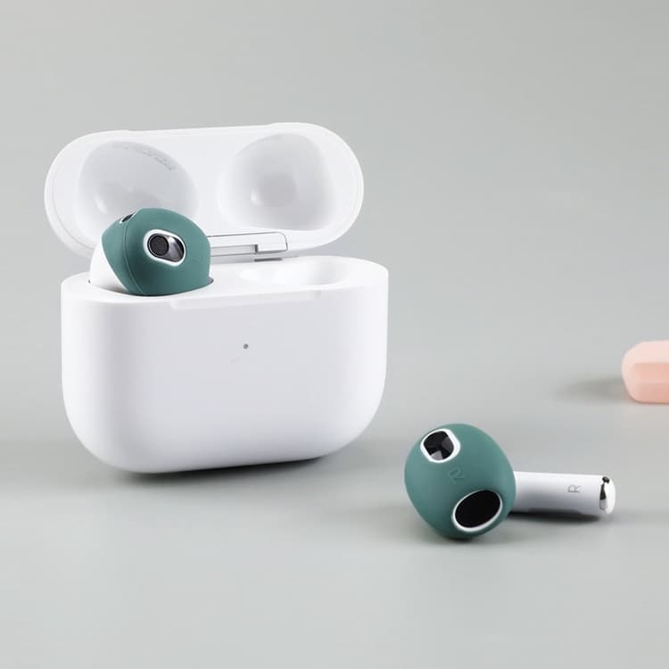 จากไทย1คู่ ซิลิโคนหูฟัง สำหรับแอร์พ็อต For Airpods 3 เคสซิลิโคนหูฟังสำหรับแอร์พอร์ต Ear Tips Skin Cover จุกยางซิล รูปที่ 3