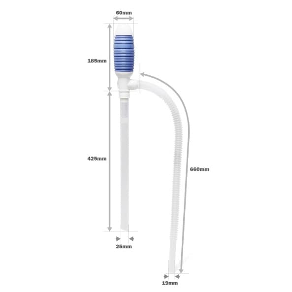 สูบน้ำมัน ปั้มมือ DP-15 สูบได้12ลิตรต่อนาที DUKSHIN Pumping แบบมือบีบ กดหัวหยุดได้ ปั้มน้ำ กาลักน้ำ รูปที่ 4