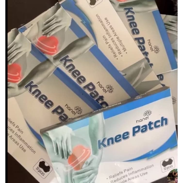 * * Knee Patch กล่อง 10 ชิ้น แผ่นแปะเข่า แผ่นแปะหัวเข่าลดปวดอักเสบคลายกล้ามเนื้อ สูตรเย็น ราคา ต่อกล่อง รูปที่ 8